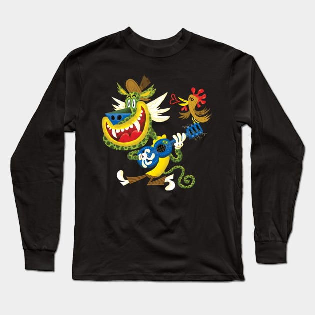 VIVA BRAZIL Long Sleeve T-Shirt by MEXOPOLIS